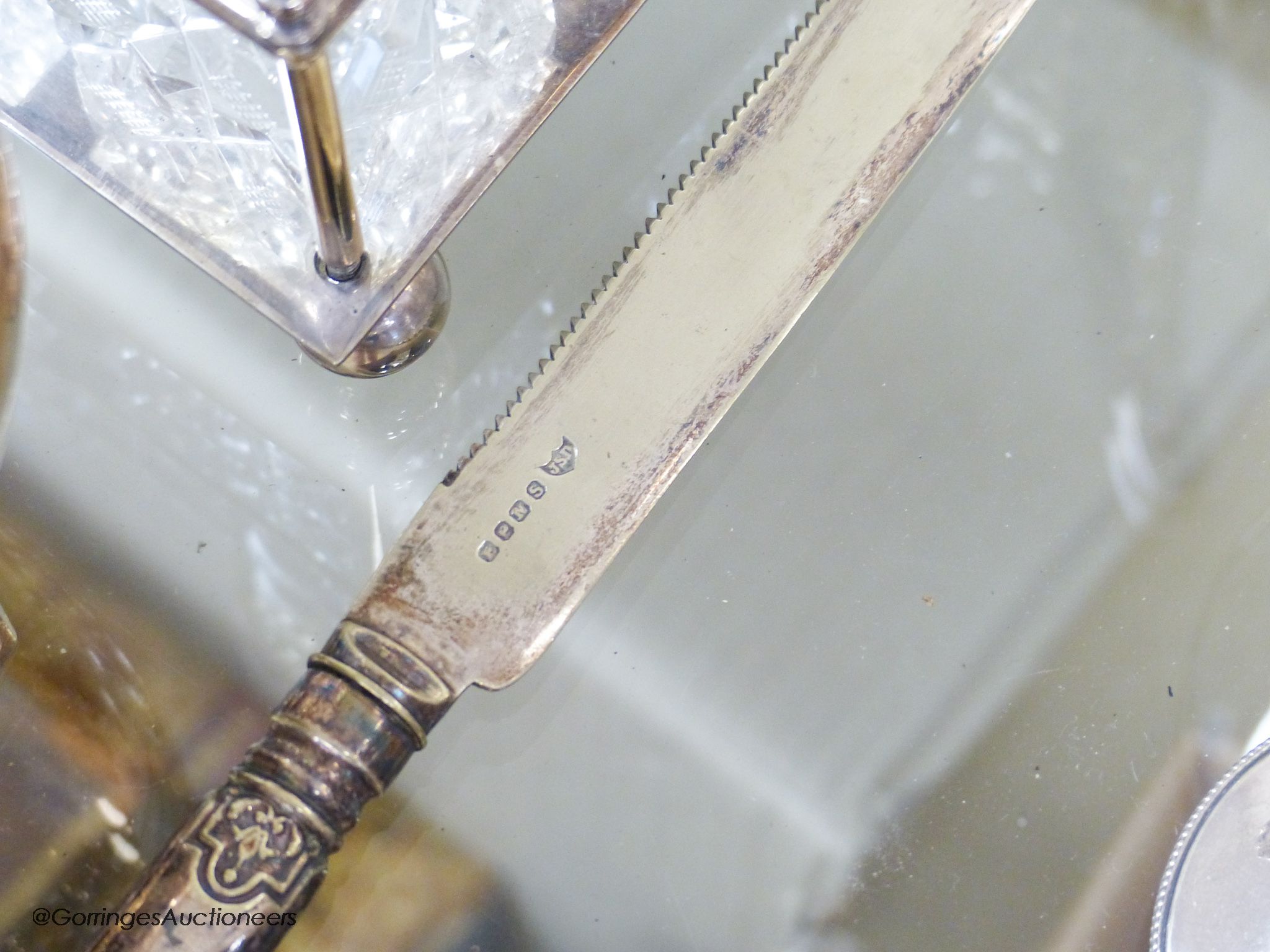 A quantity of various plated wares
